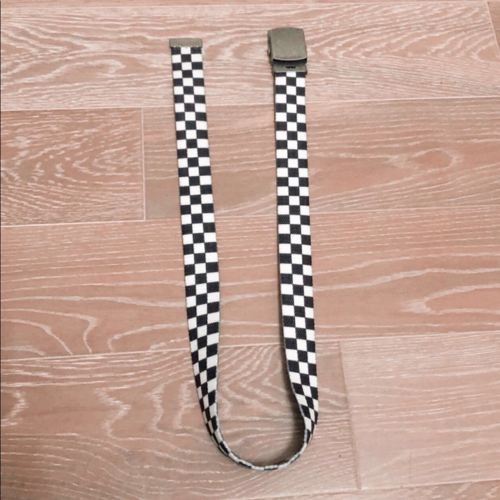 Brandy Melville checkered belt